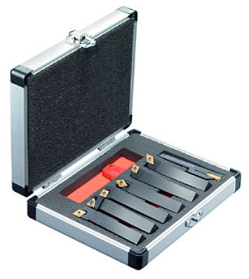 Alduro Drehstahl-Satz mit HM-Wendeplatten 7-teilig