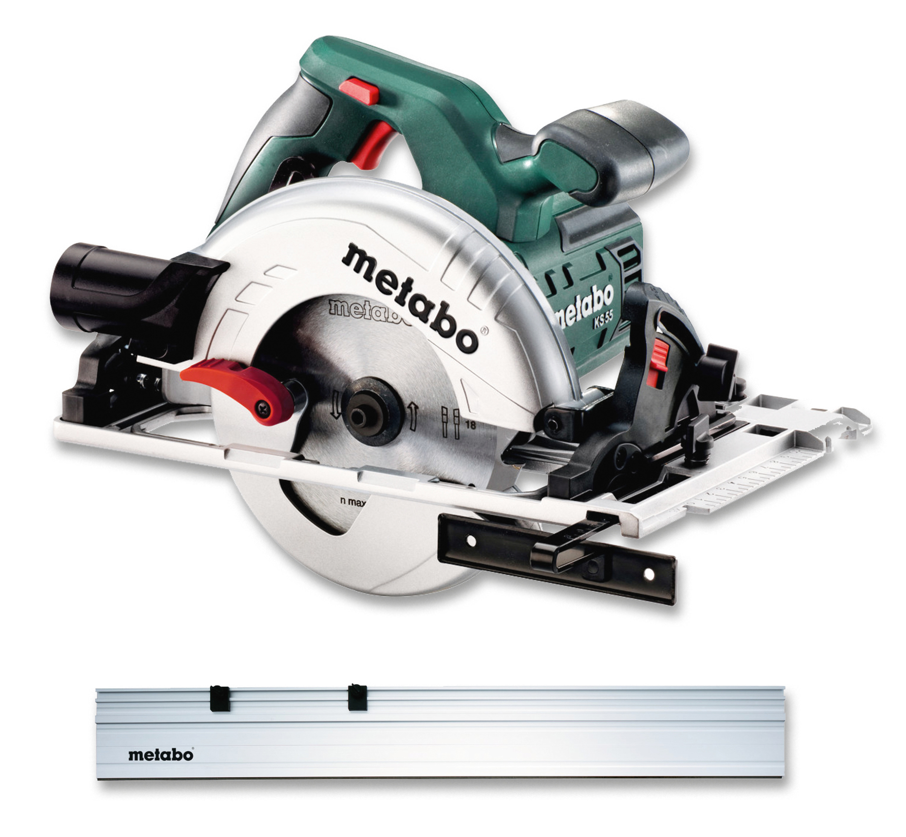 Metabo Handkreissäge KS 55 FS Set mit FS