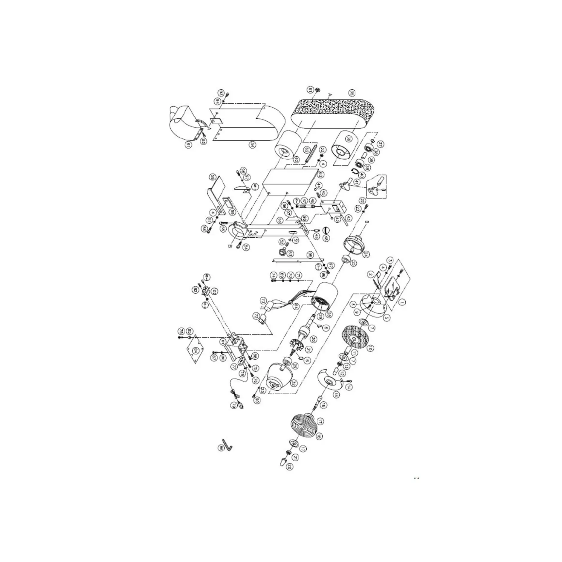 Alduro Wellenverlängerung kompl.