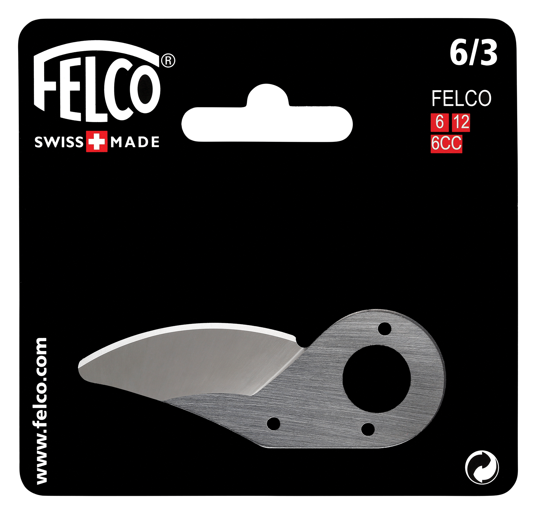 FELCO Ersatzklinge 6/3 zu FELCO 6 + 12