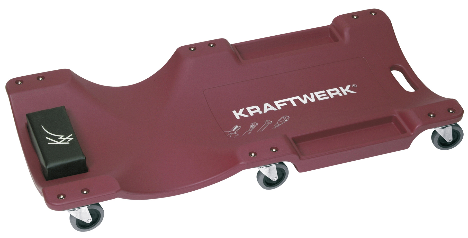 Kraftwerk ABS-Liegepritsche mit 6 Rad