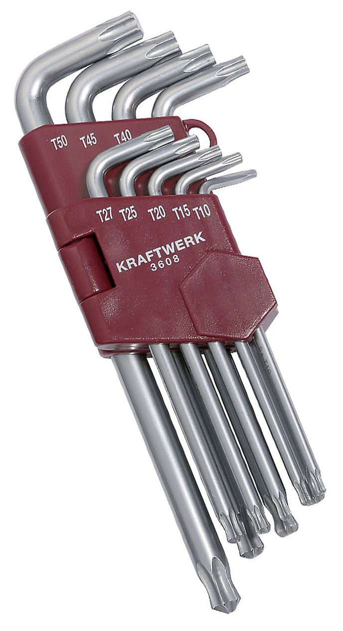 Kraftwerk Kugel-TX-Stiftschl.satz 9-tlg