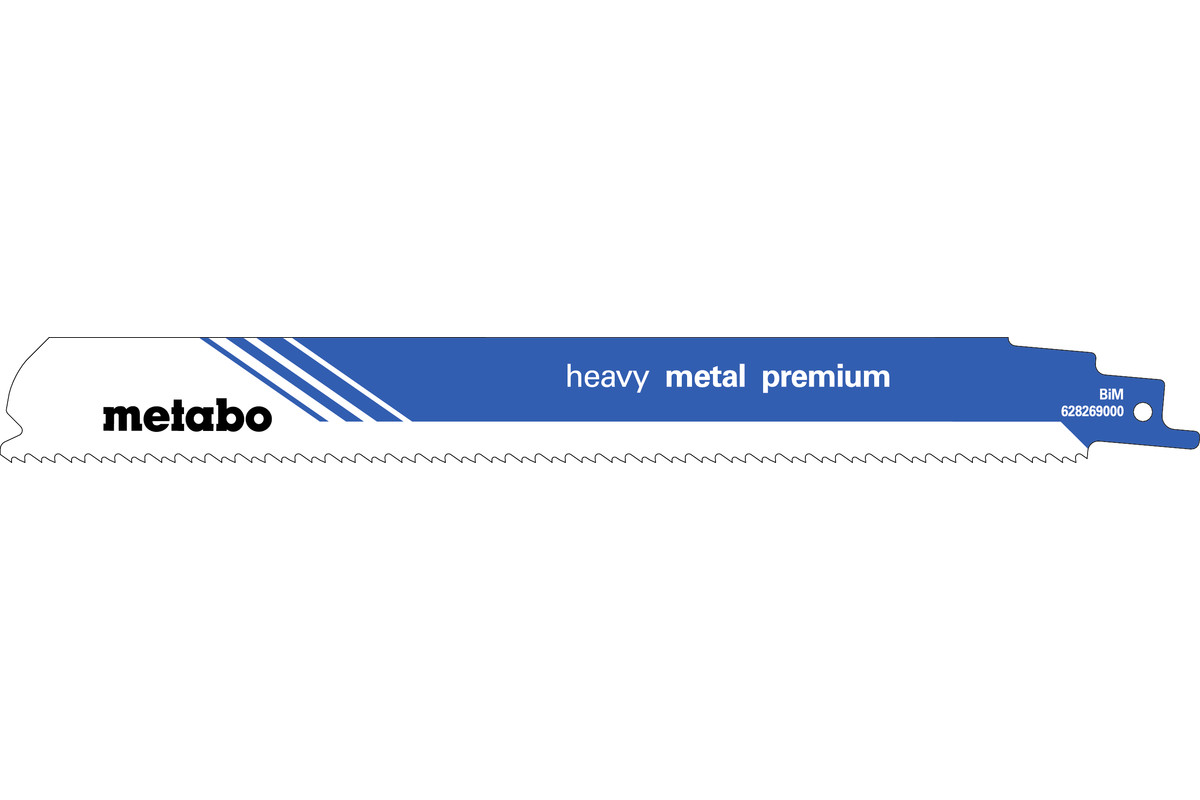 Metabo 2 SÄBELSÄGEBLÄTTER HEAVY METAL 225 X 1,1 MM