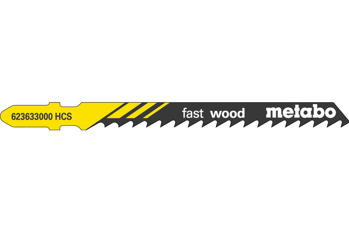 Metabo 25 STICHSÄGEBLÄTTER \"FAST WOOD\" 74/ 4,0 MM