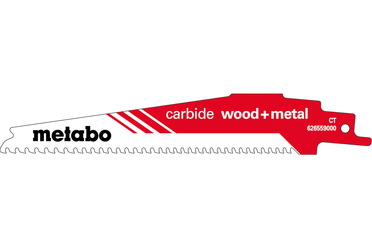 Metabo SÄBELSÄGEBLATT  CARBIDE WOOD 50 X 1,25 MM