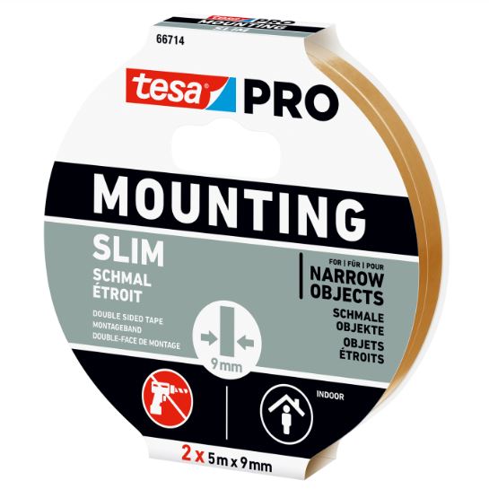 Montageband Pro Slim 2x 9 mm 5 m