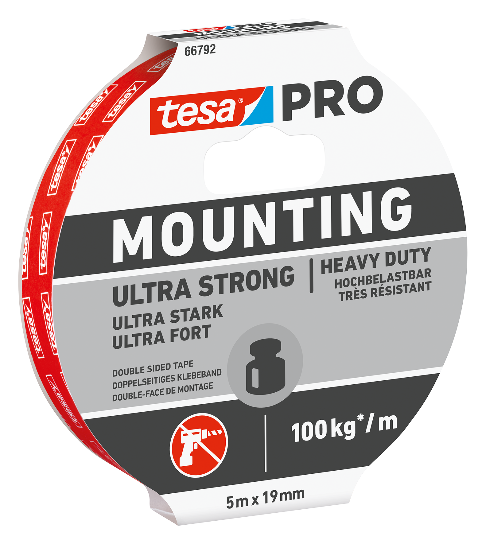Montageband Pro Ultra Strong 19 mm 5 m