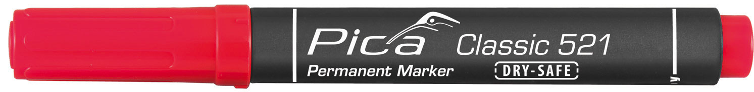 PICA Permanentmarker Classic 521 rot