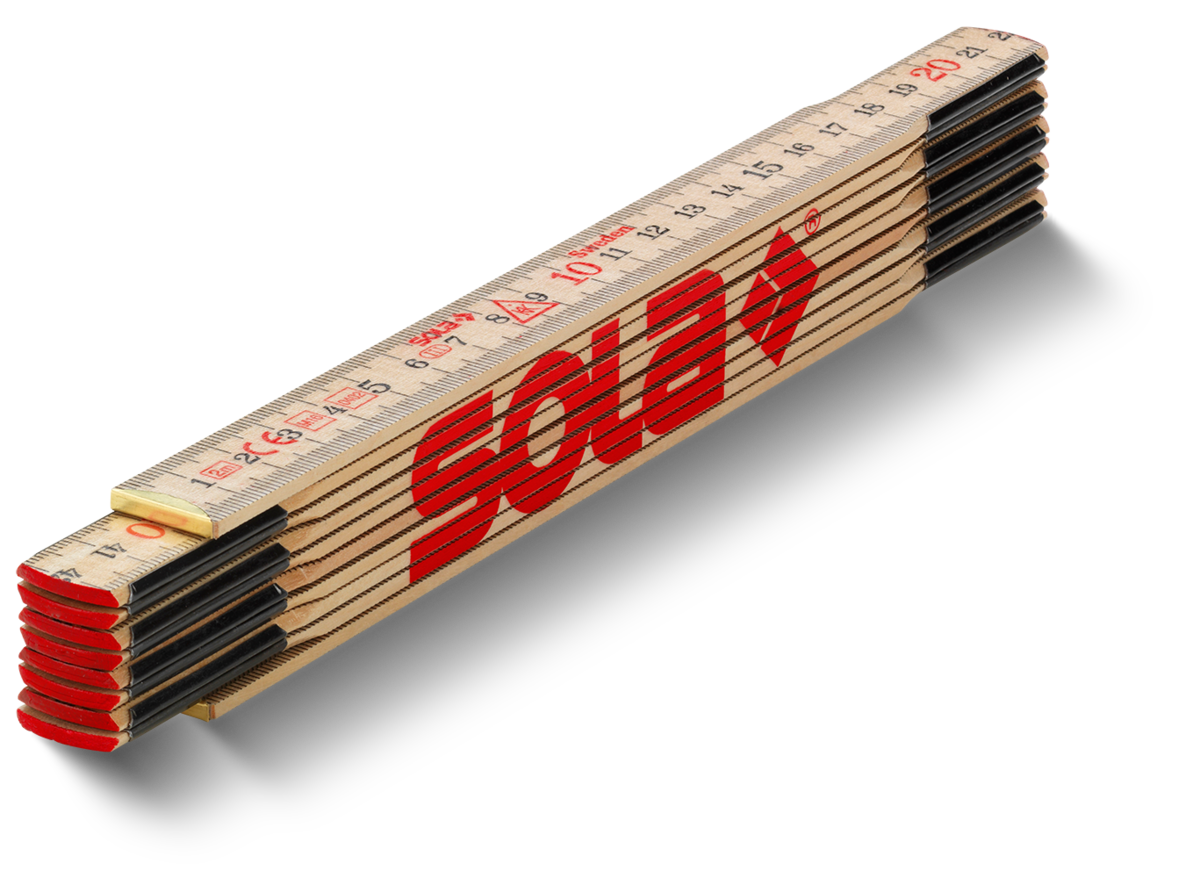 Sola Holz-Meterstab 2 m natur