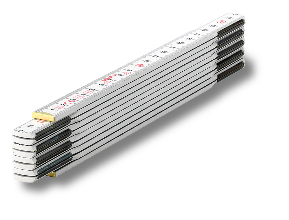 Sola Holz-Meterstab 2 m weiss