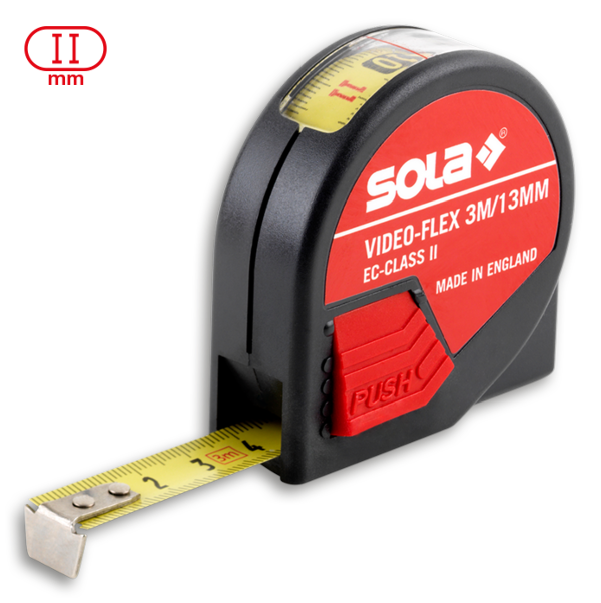 SOLA Rollmeter Video-Flex  VF 3 m