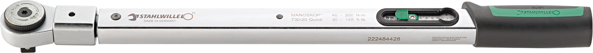 Stahlwille Drehmomentschl. 14x18 / 40-200 Nm