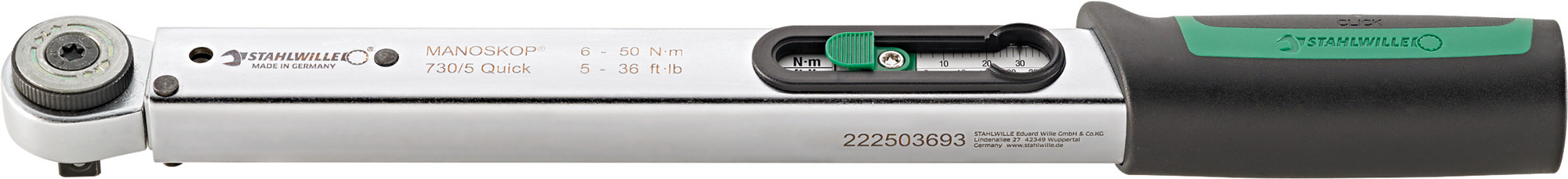 Stahlwille Drehmomentschl. 9x12 / 6-50 Nm