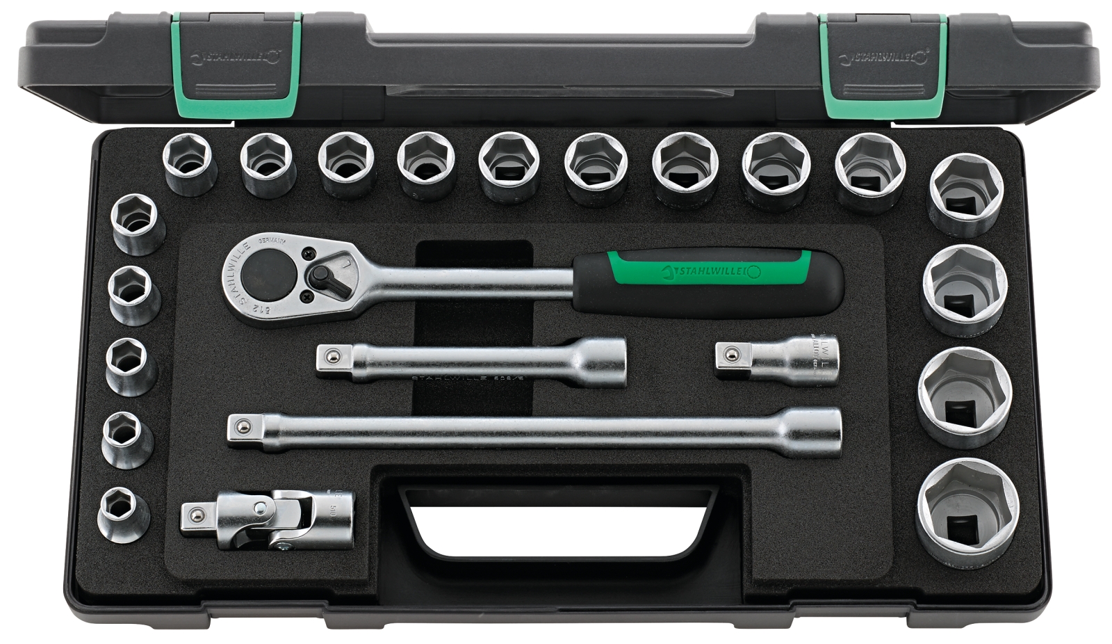 Stahlwille Steckschlüssel-Satz 1/2\" 23-tlg