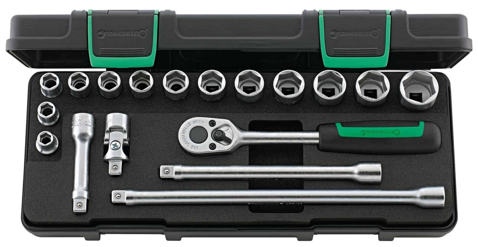 Stahlwille Steckschlüssel-Satz 3/8\" 18-tlg