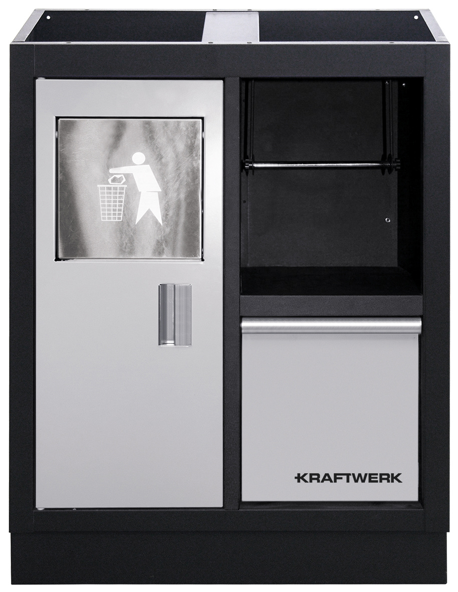 Kraftwerk Unterschrank mit Abfalleimer Mobilio