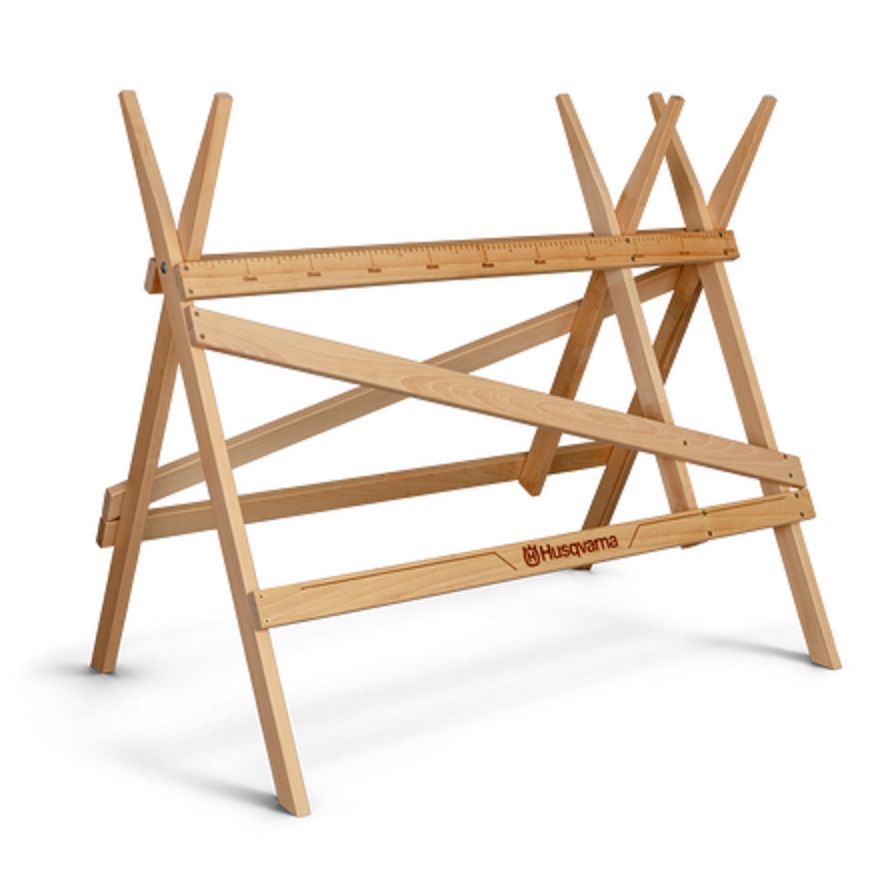 Husqvarna Sägebock aus Holz