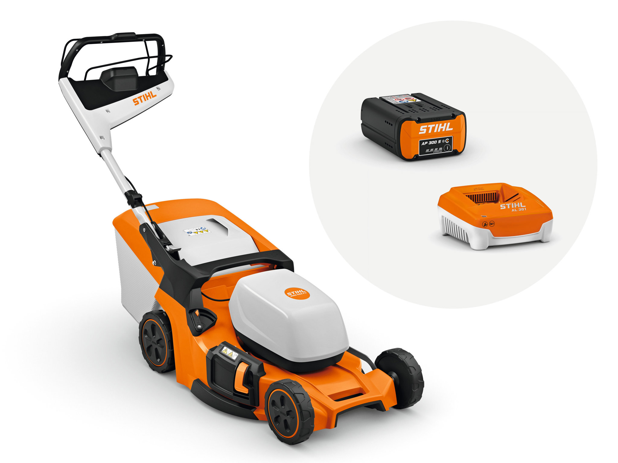 STIHL Akku-Rasenmäher RMA 453 PV Set
