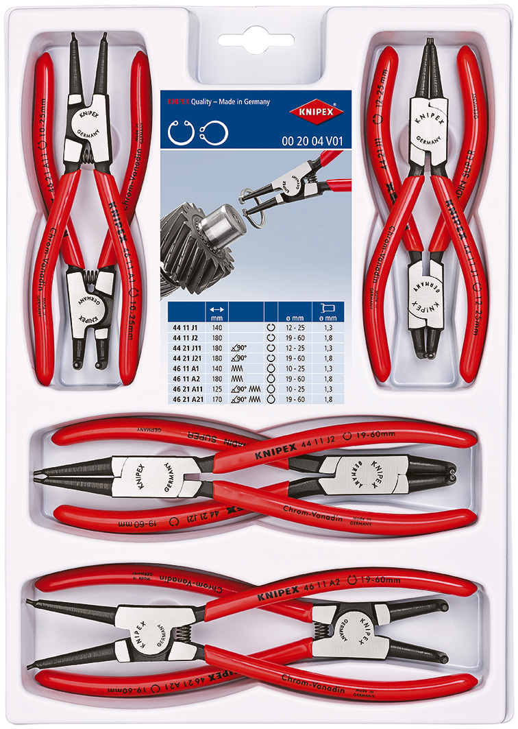 Knipex Sicherungsringzangen-Set