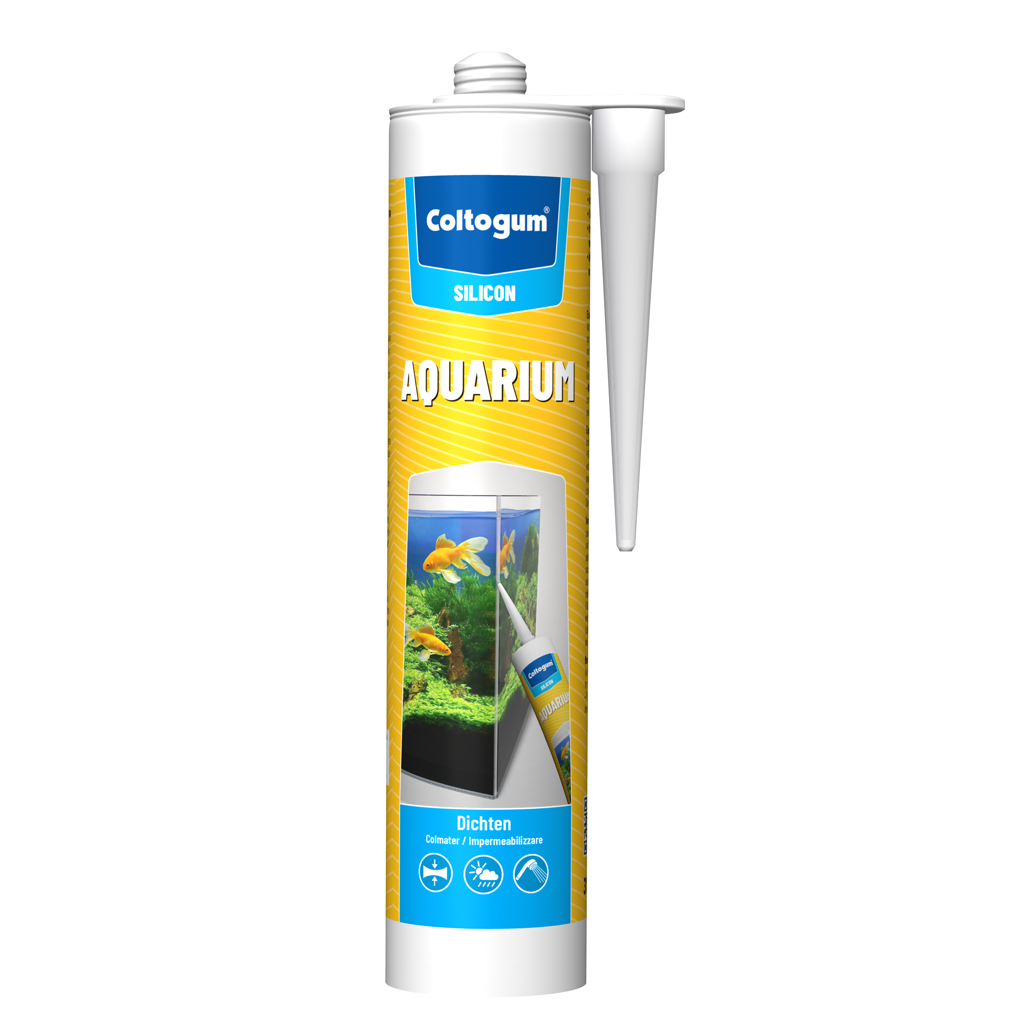 Coltogum Dichtmasse Aquarium schwarz 310ml