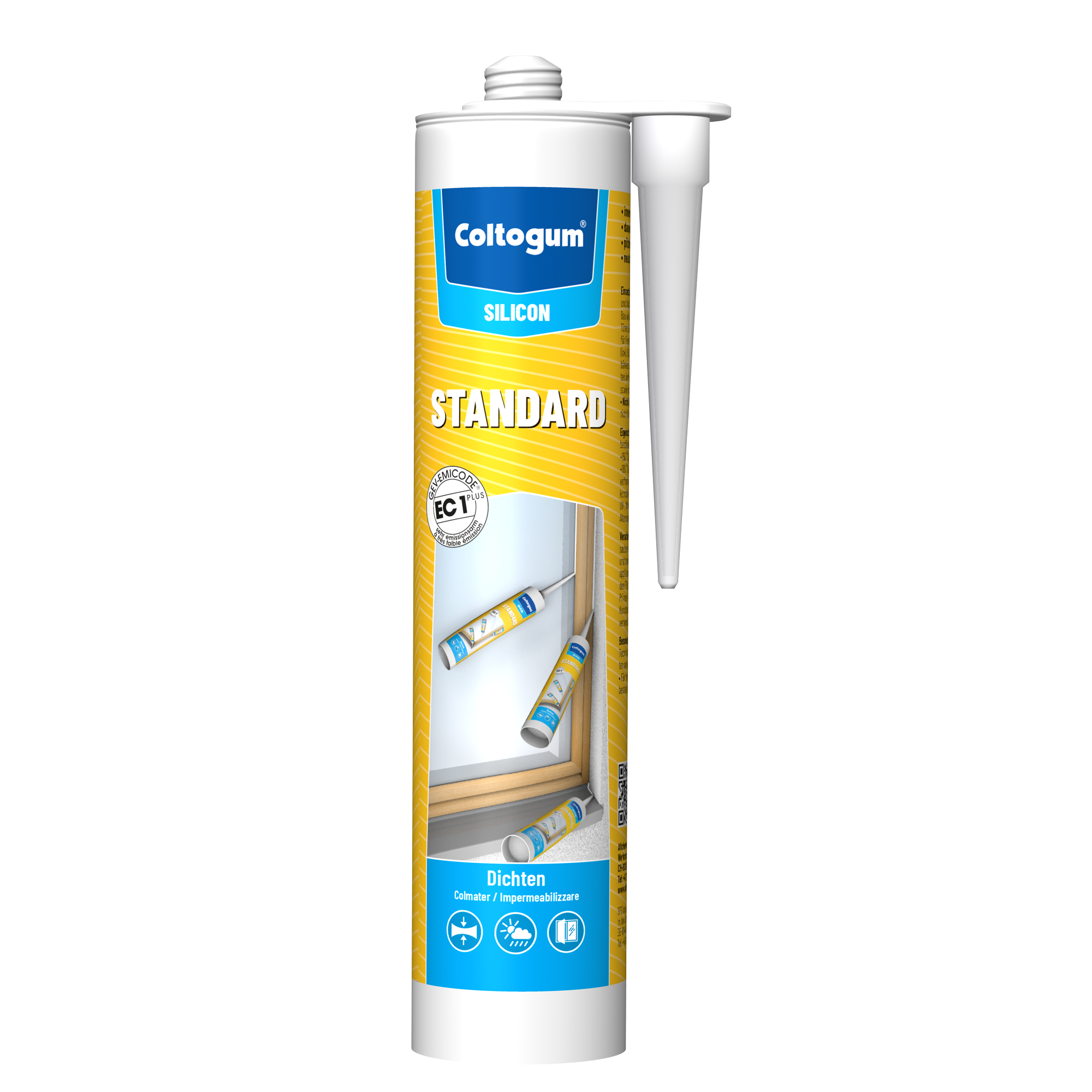 Coltogum Silicon Standard transparent 310ml
