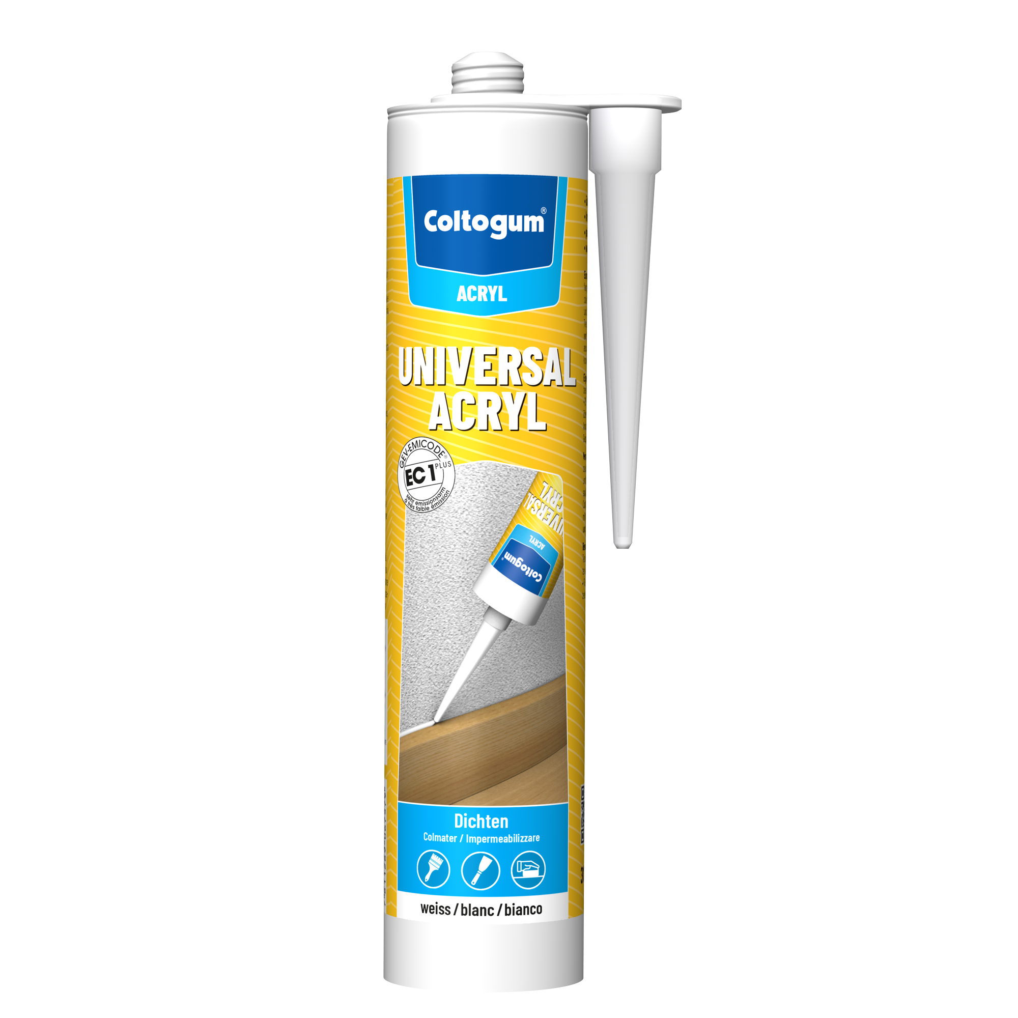 Coltogum Dichtmasse Universal-Acryl weiss 310ml