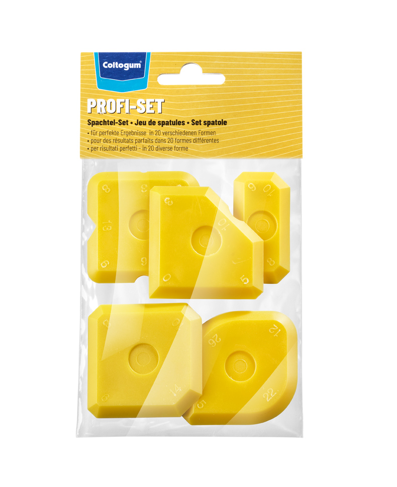 Coltogum Glättspachtel 5 Stück