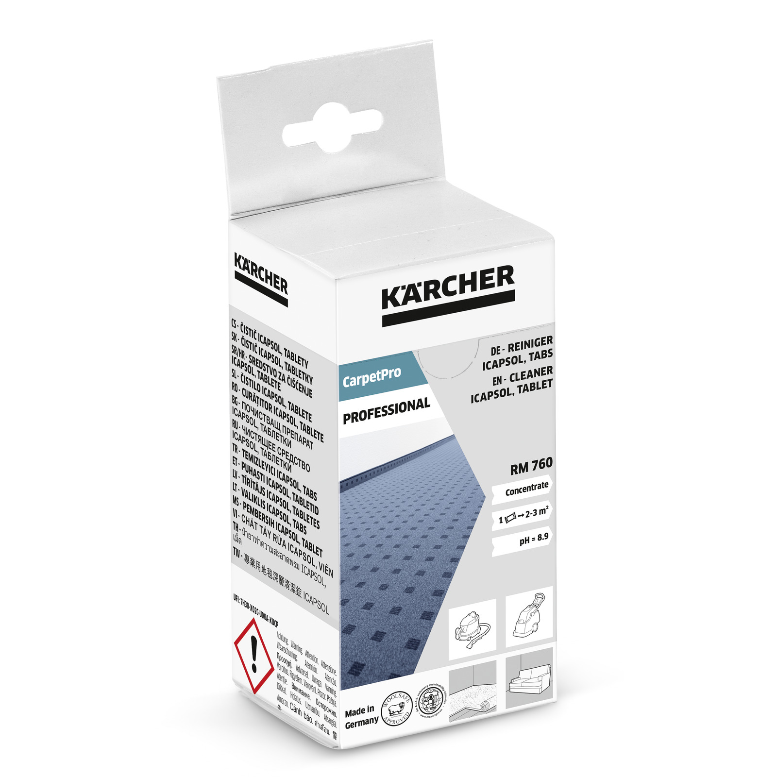 Kärcher CarpetPro Tabs iCapsol RM 760 Tabs 16tlg
