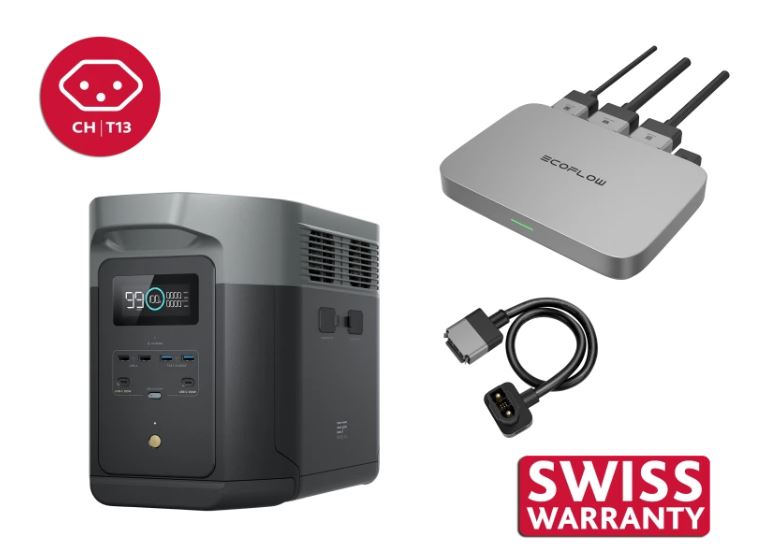 EcoFlow Bundle Delta 2 Max und Powerstream 600 W
