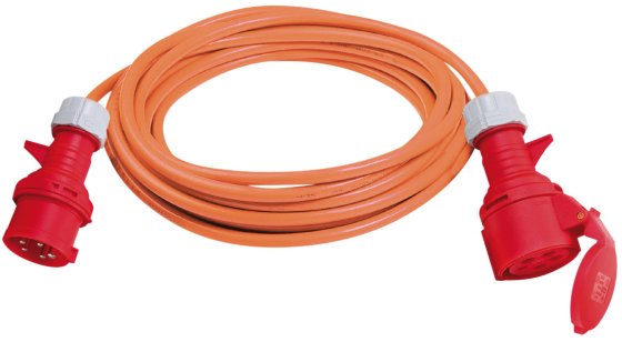 Brennenstuhl Verl.kabel CEE 400V/16A, 20m, orange