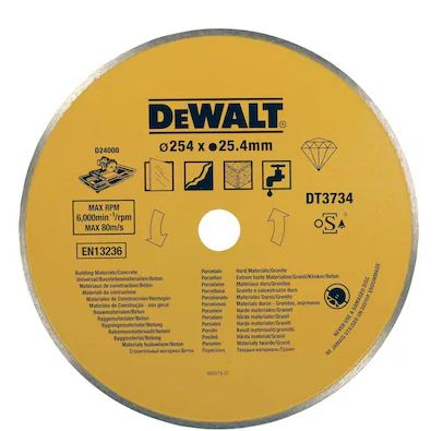DeWalt Diamant-Trennscheibe 250 x 25.4 mm Uni
