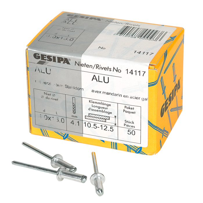 Gesipa Blindnieten 4x16mm 50x