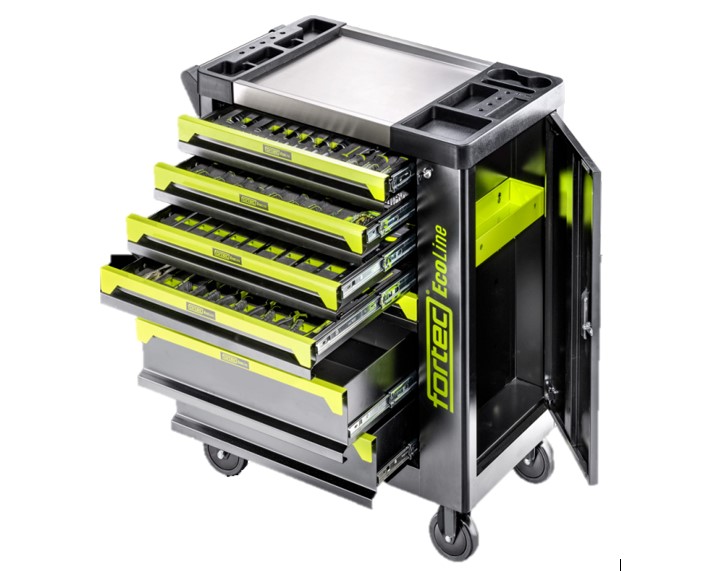 fortec® Werkstattwagen ECO 299-tlg.