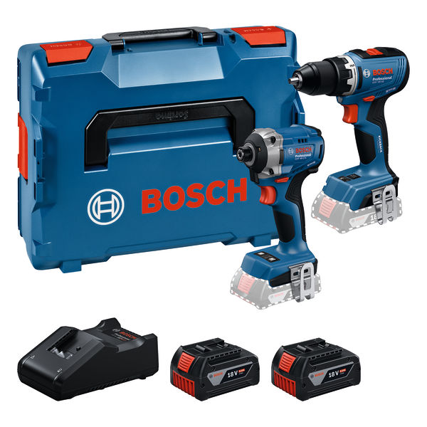 Bosch 18V-Set GSR+GDR+2x GBA 5.0+GAL 18V-40