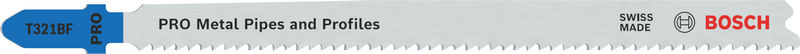 Bosch PRO Stichsägeblatt Metall T321BF 5 Stk.