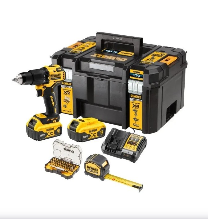 DeWalt Akku-Schlagbohrschrauber 18V DCZ100P2KT-QW