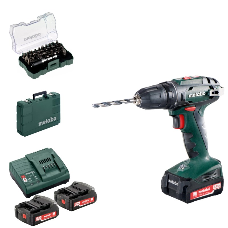 Metabo Akku-Bohrschrauber BS 14.4V RHYNER-Edition