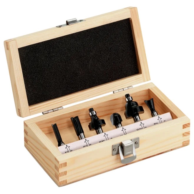 Metabo Fräsersortiment-SP, 8mm, 6-teilig