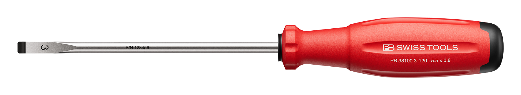 PB Schlitz-Schraubenzieher SwissGrip Evo Gr. 3