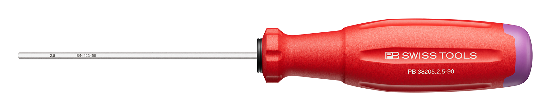 PB 6-Kant-Schraubenzieher SwissGrip Evo Gr. 2.5