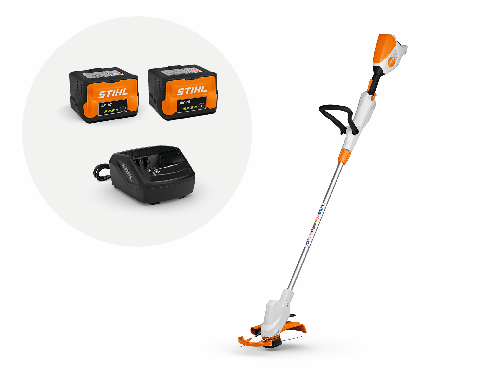 STIHL Akku-Motorsense FSA 50 mit 2 Akkus