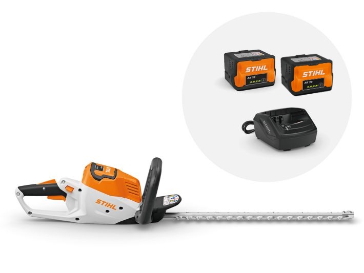 STIHL Akku-Heckenschere HSA 60 mit 2 Akkus