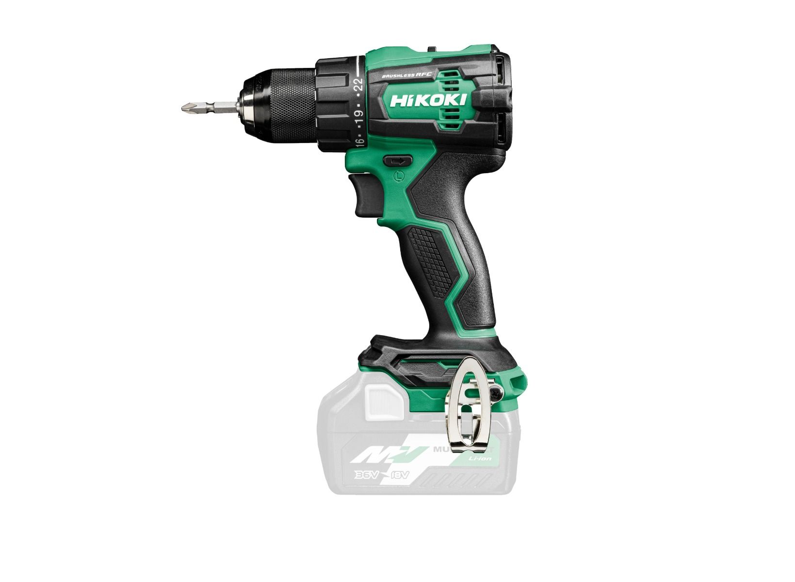 Hikoki Akku Bohrschrauber 18V DS18DE solo