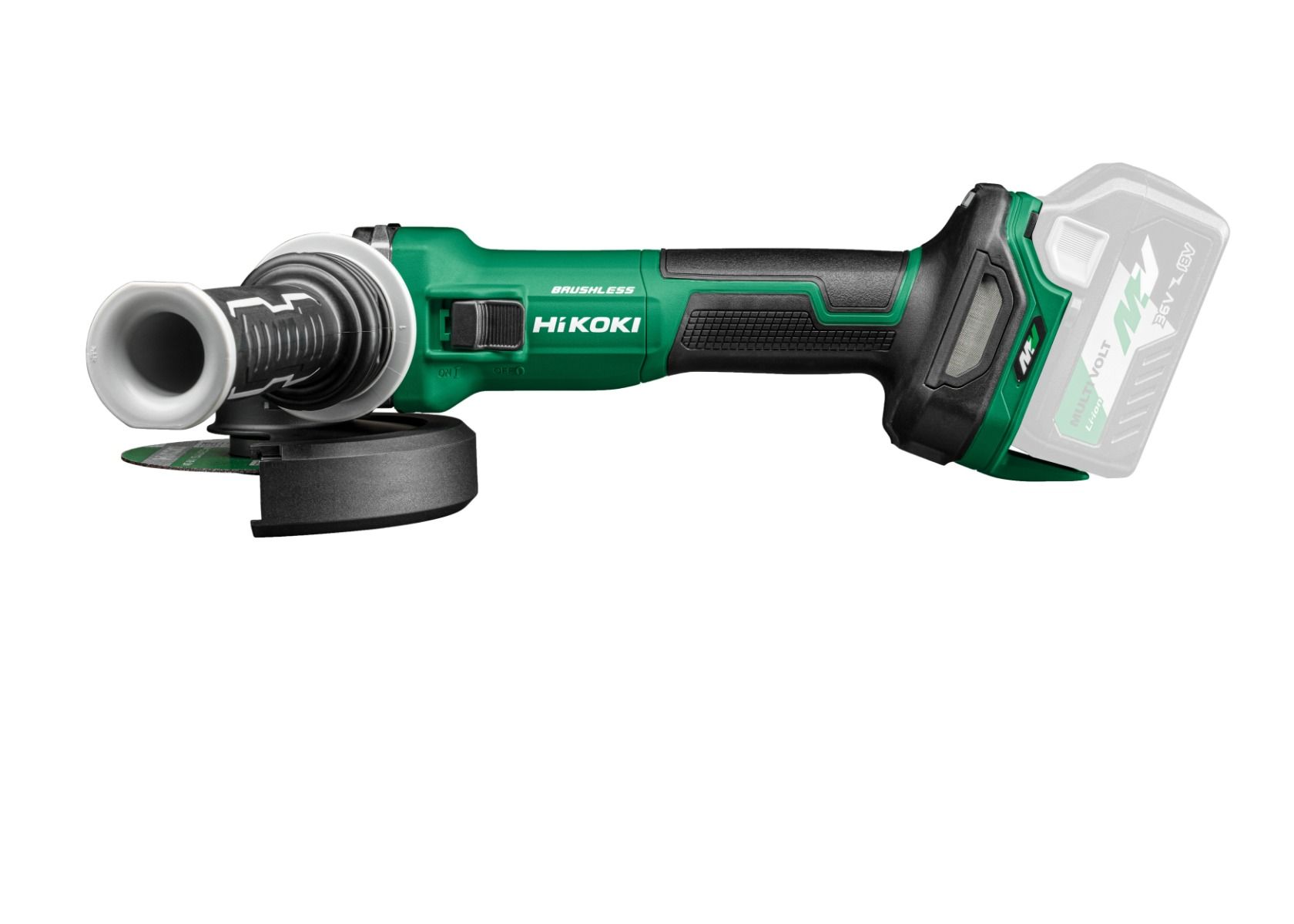 Hikoki Akku Winkelschleifer 18V G3613DVE solo