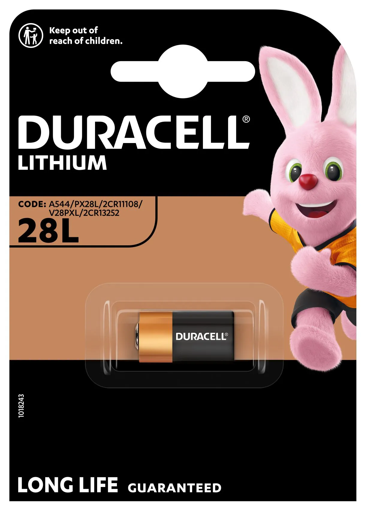Duracell Batterie 6V Lithium B1, 28L V28PXL