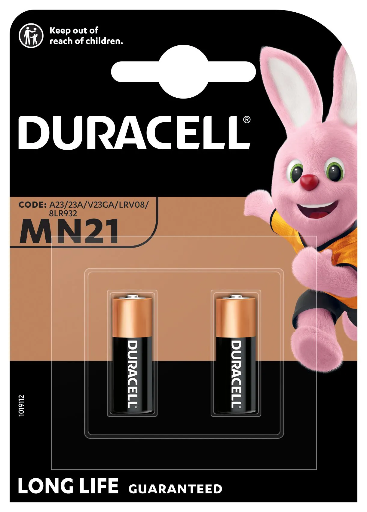 Duracell Batterie MN21 12V Alkaline/V23GA/4223