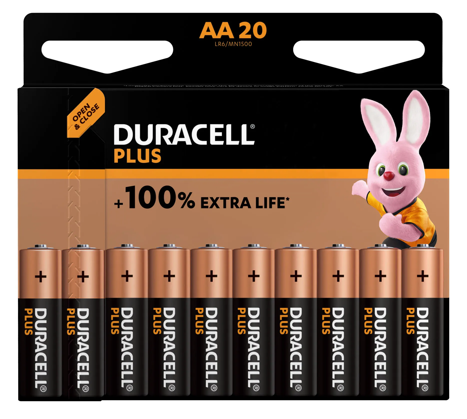 Duracell Batterien AA Multipack 20 Stk.