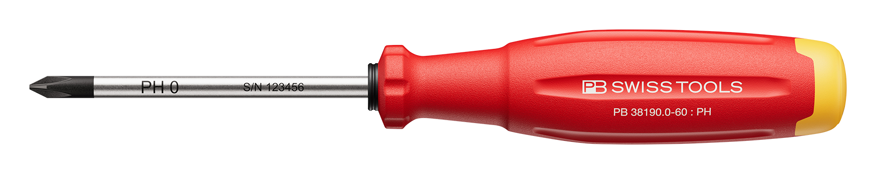 PB Phillips-Schraubenzieher SwissGrip Evo Gr. 0