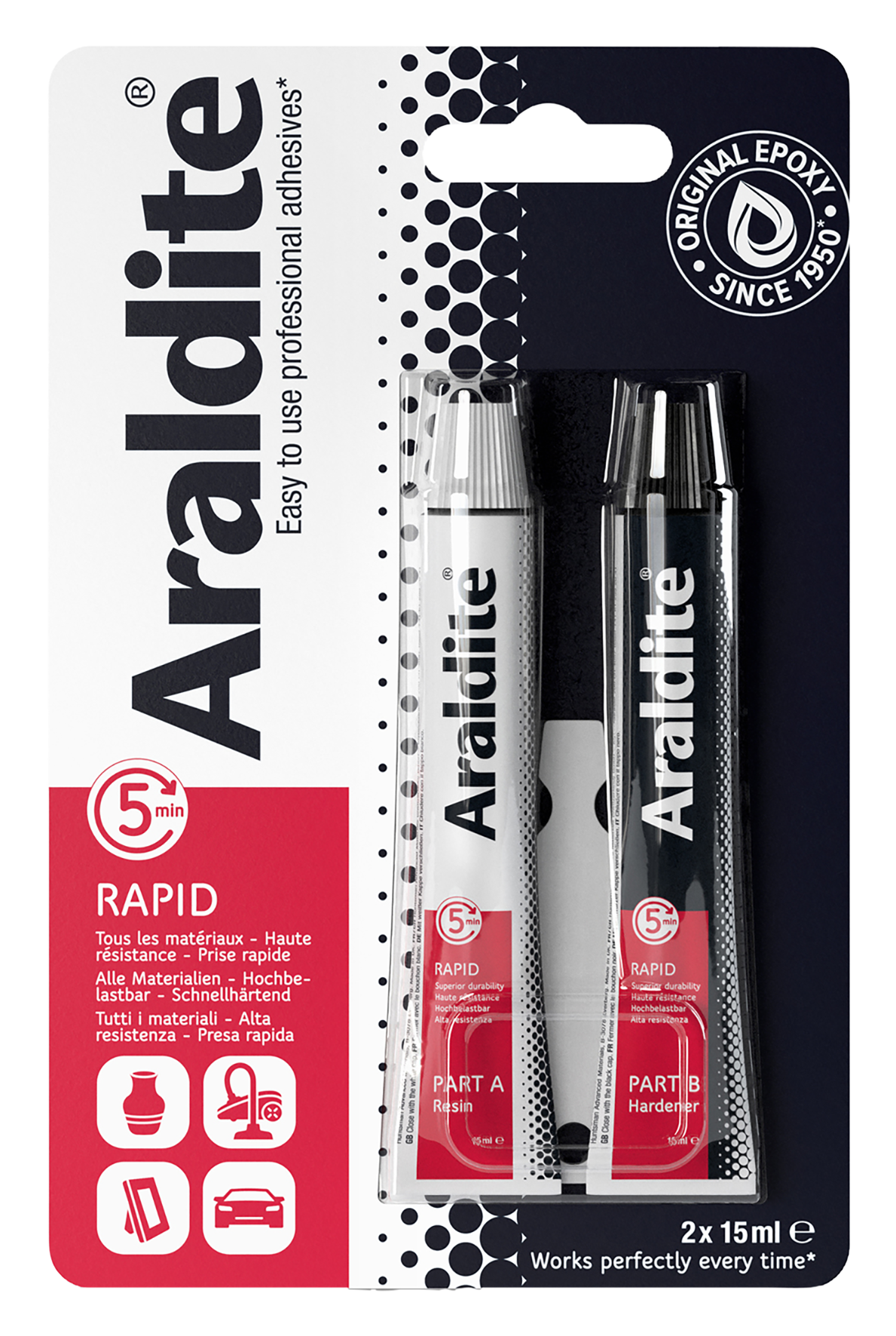 Araldite 2K-Klebstoff Rapid 2x15 ml