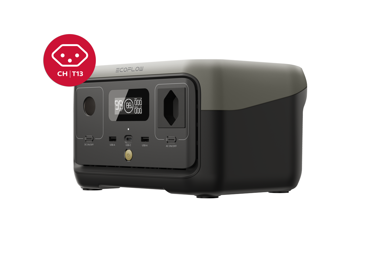 EcoFlow Power Station River 2 (1x CH-Stecker)
